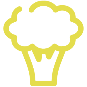 broccoli icon for the market